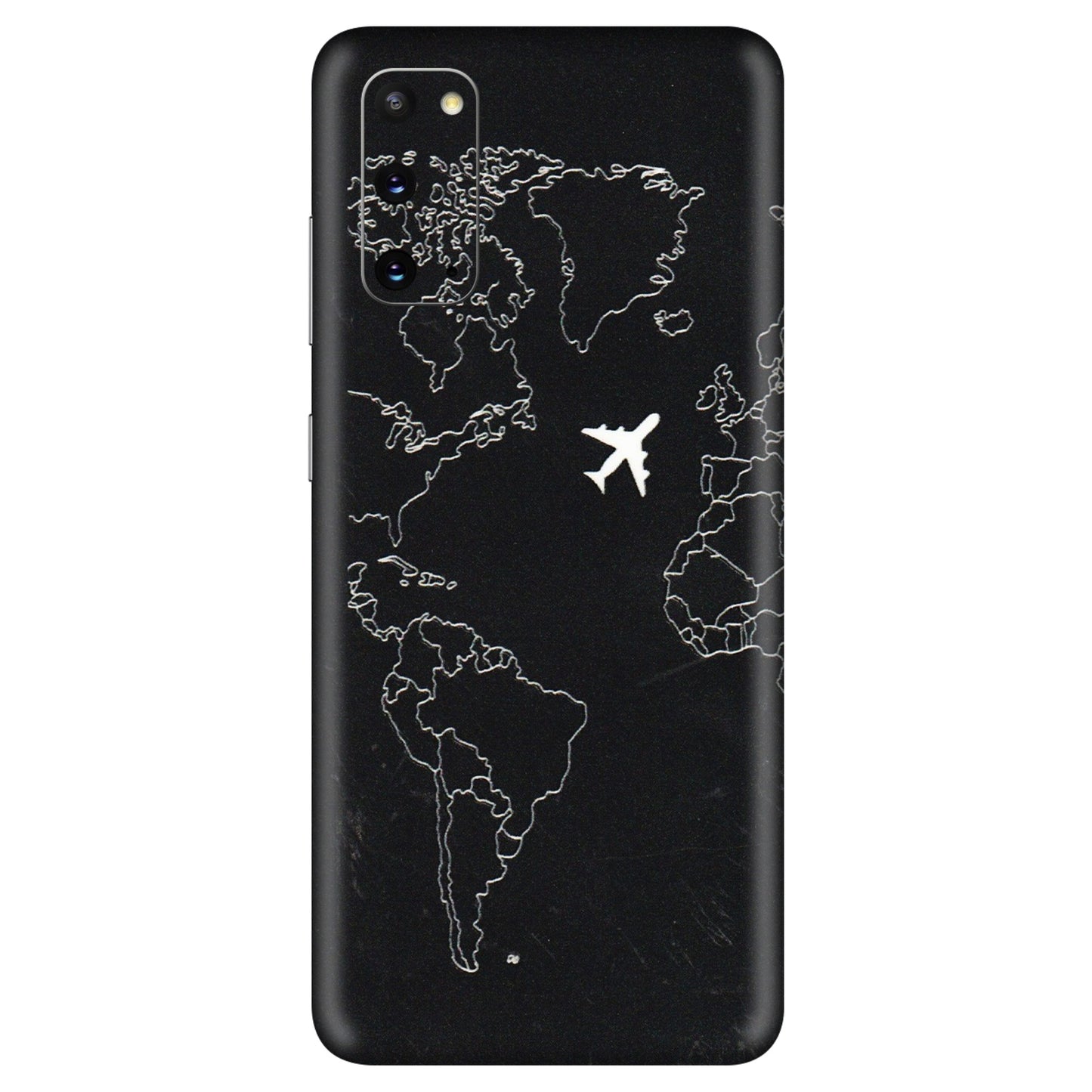 Samsung A/S Series Phone Skins (All Models) - Never Ending Travel - 3D Embossed Finish (L-79) Samsung Galaxy S20
