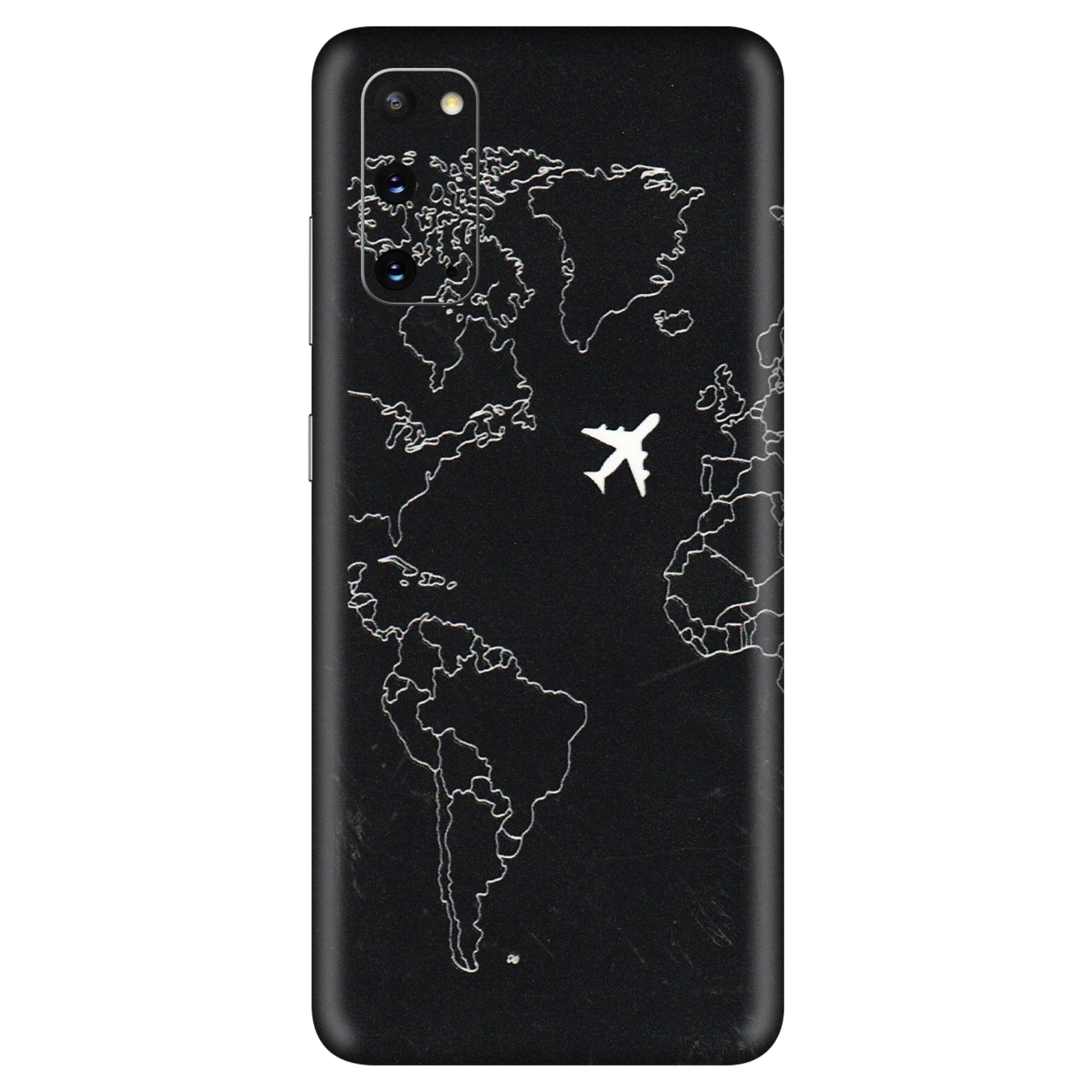 Samsung A/S Series Phone Skins (All Models) - Never Ending Travel - 3D Embossed Finish (L-79) Samsung Galaxy S20