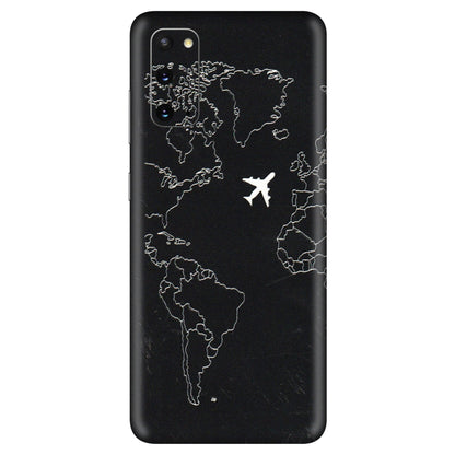 Samsung A/S Series Phone Skins (All Models) - Never Ending Travel - 3D Embossed Finish (L-79) Samsung Galaxy S20