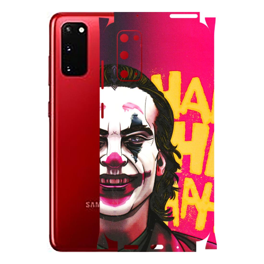 Samsung A/S Series Phone Skins (All Models) - Joker Evil Laugh - 3D Embossed Finish (L-97) Samsung Galaxy S20