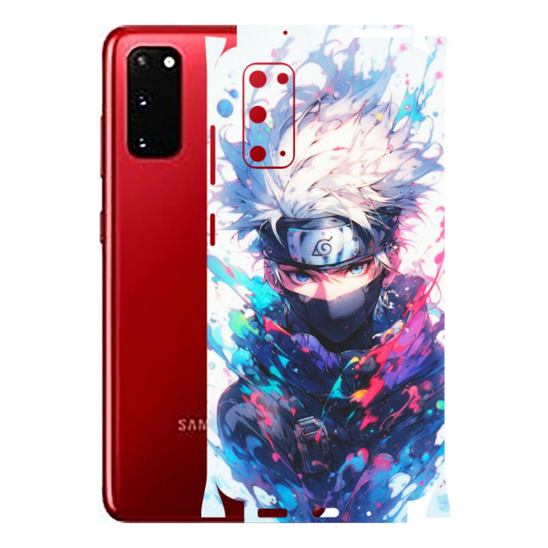 Samsung A/S Series Phone Skins (All Models) - Naruto Face Mask - Matte Finish (M-03) Samsung Galaxy S20