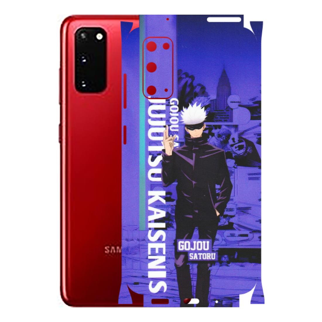 Samsung A/S Series Phone Skins (All Models) - Jujutsu Kaisen Gojo - Matte Finish (M-05) Samsung Galaxy S20