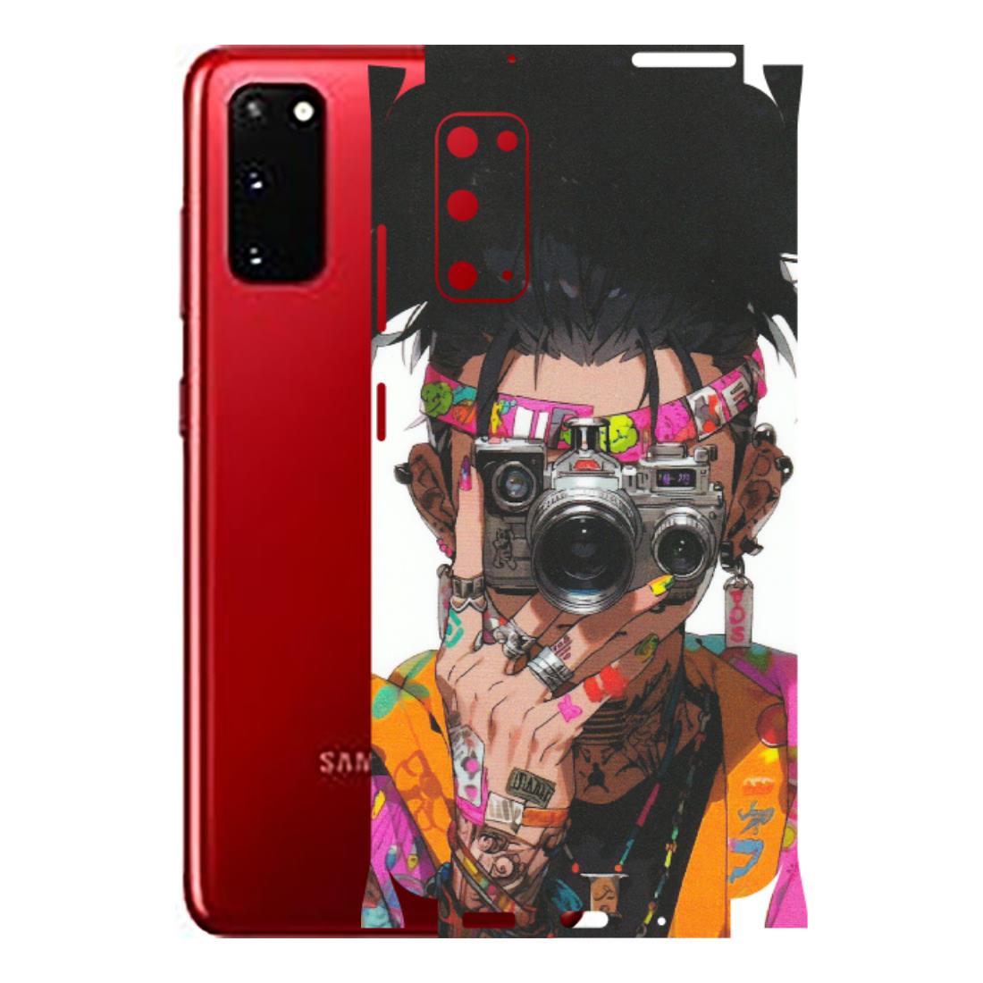 Samsung A/S Series Phone Skins (All Models) - Camera Lover Girl - Matte Finish (M-09) Samsung Galaxy S20