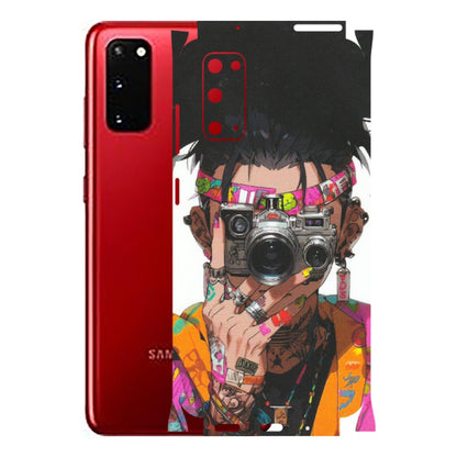 Samsung A/S Series Phone Skins (All Models) - Camera Lover Girl - Matte Finish (M-09) Samsung Galaxy S20