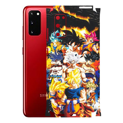 Samsung A/S Series Phone Skins (All Models) - Ultimate Dragon Ball Z - Matte Finish (M-100) Samsung Galaxy S20