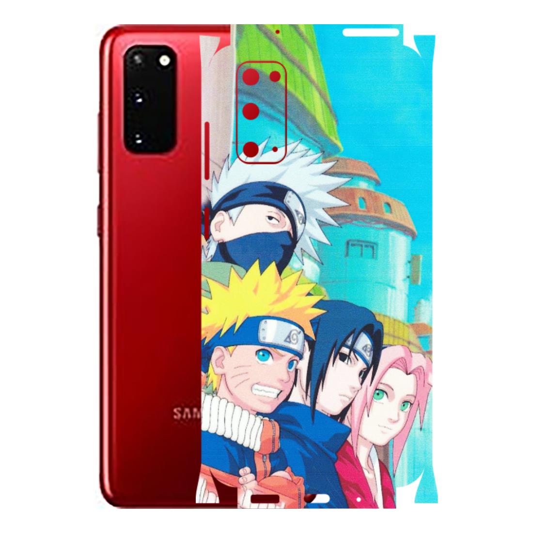 Samsung A/S Series Phone Skins (All Models) - Team Minato And Kakashi - Matte Finish (M-101) Samsung Galaxy S20