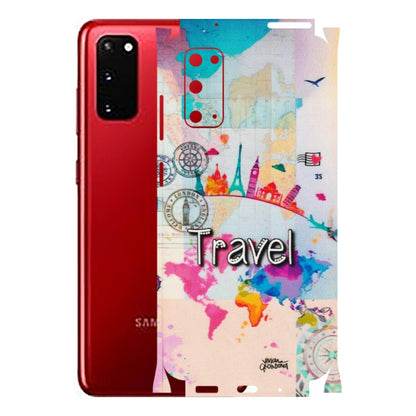 Samsung A/S Series Phone Skins (All Models) - Travel The Wonders - Matte Finish (M-108) Samsung Galaxy S20