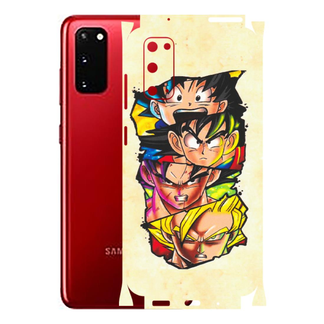 Samsung A/S Series Phone Skins (All Models) - Angry Multi Anime - Matte Finish (M-113) Samsung Galaxy S20