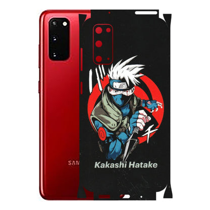 Samsung A/S Series Phone Skins (All Models) - Naruto Kakashi Hatake Killer - Matte Finish (M-114) Samsung Galaxy S20