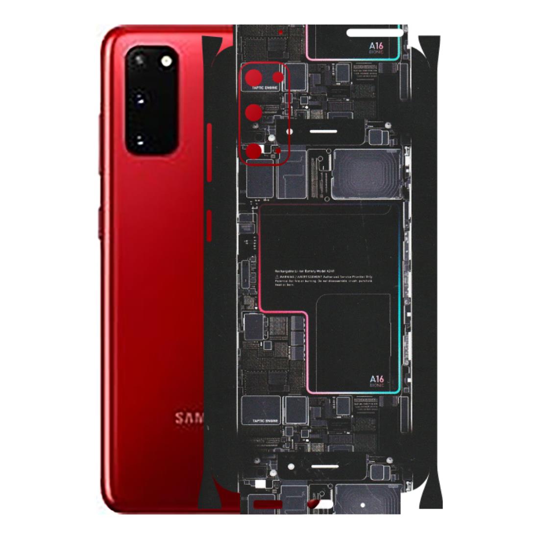 Samsung A/S Series Phone Skins (All Models) - Motherboard Circuit Layout - Matte Finish (M-117) Samsung Galaxy S20