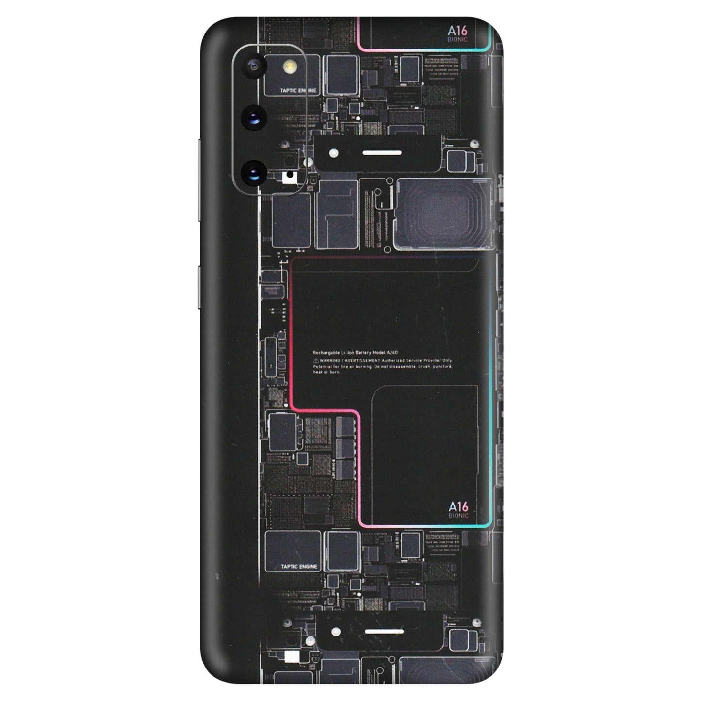 Samsung A/S Series Phone Skins (All Models) - Motherboard Circuit Layout - Matte Finish (M-117) Samsung Galaxy S20