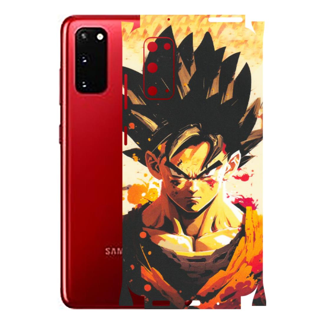 Samsung A/S Series Phone Skins (All Models) - Angry Goku - Matte Finish (M-12) Samsung Galaxy S20