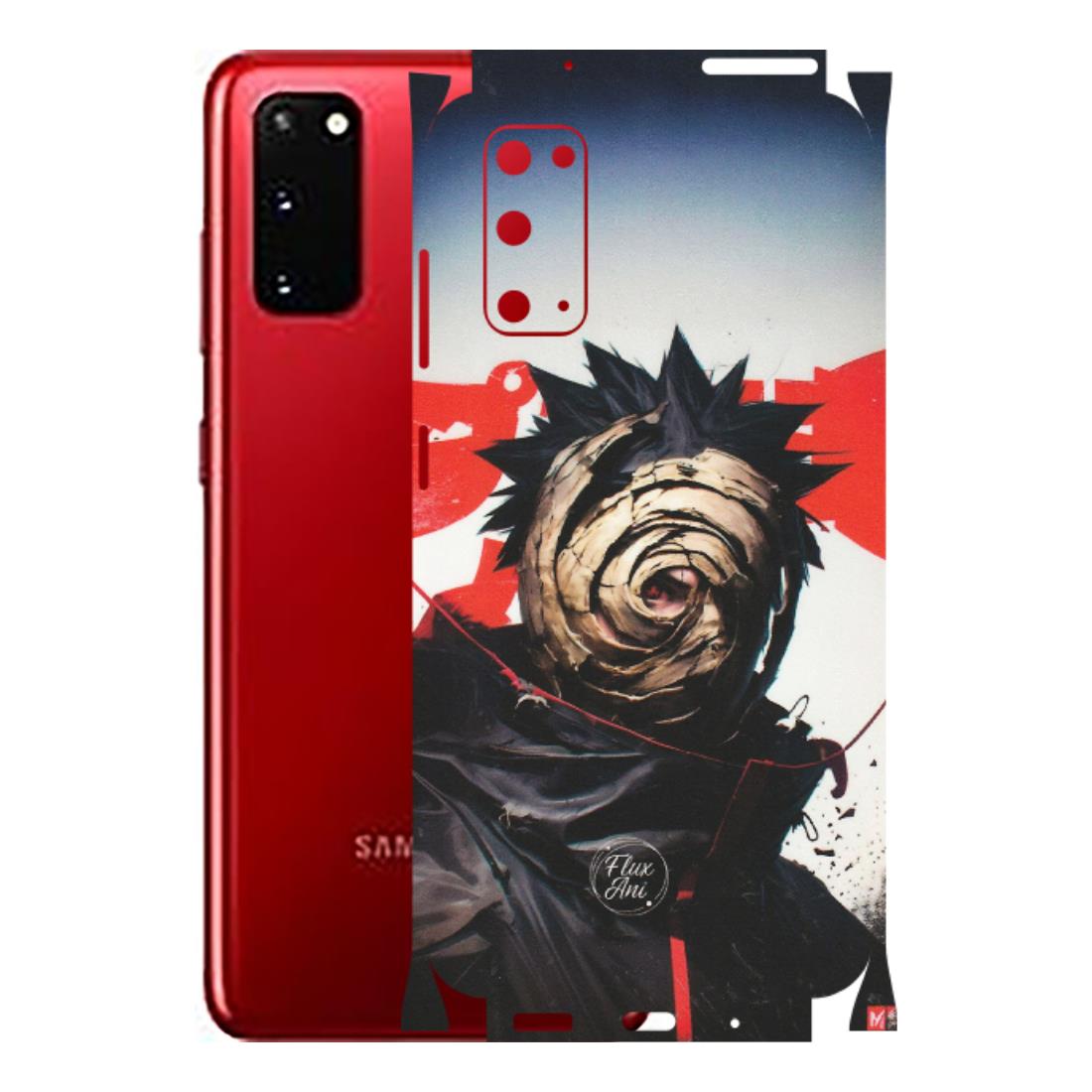 Samsung A/S Series Phone Skins (All Models) - Obito Uchiha Cool Anime - Matte Finish (M-134) Samsung Galaxy S20