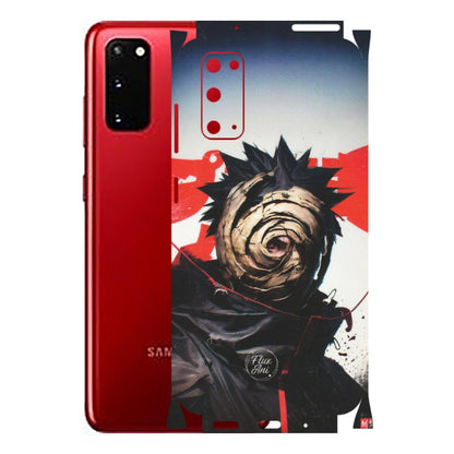Samsung A/S Series Phone Skins (All Models) - Obito Uchiha Cool Anime - Matte Finish (M-134) Samsung Galaxy S20
