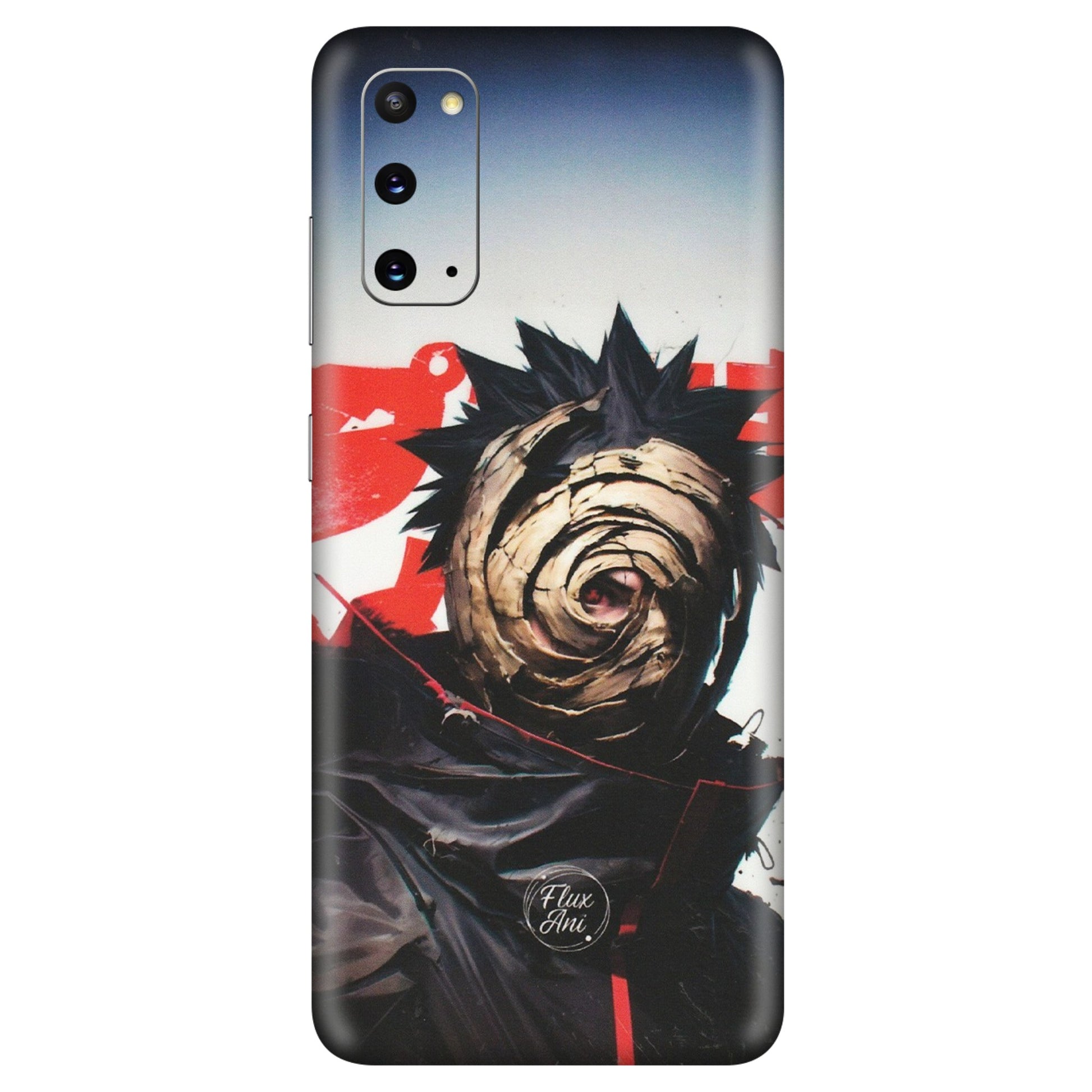 Samsung A/S Series Phone Skins (All Models) - Obito Uchiha Cool Anime - Matte Finish (M-134) Samsung Galaxy S20