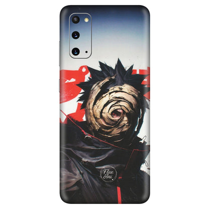 Samsung A/S Series Phone Skins (All Models) - Obito Uchiha Cool Anime - Matte Finish (M-134) Samsung Galaxy S20