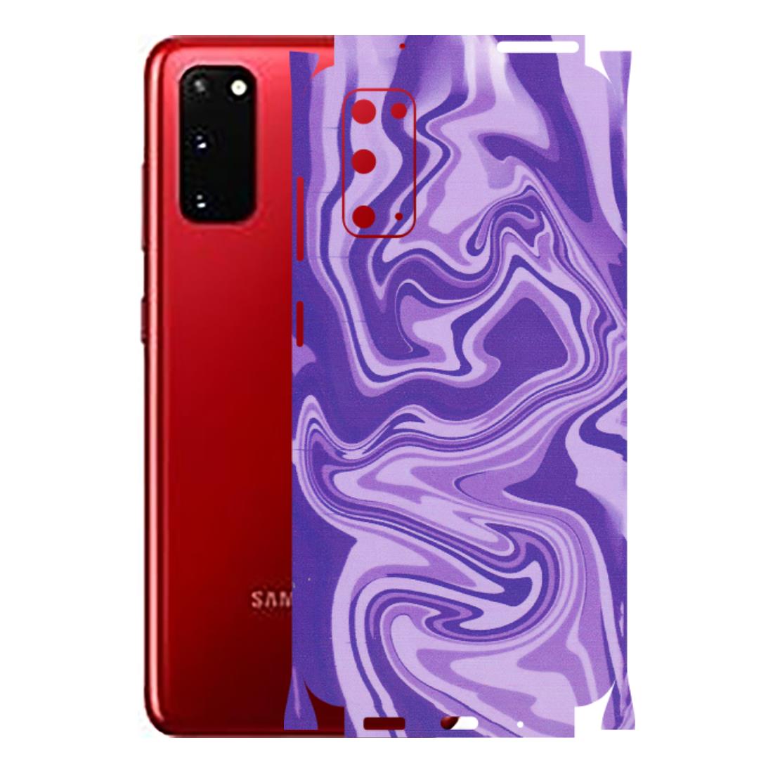 Samsung A/S Series Phone Skins (All Models) - Hazy Purple Nights - Matte Finish (M-14) Samsung Galaxy S20