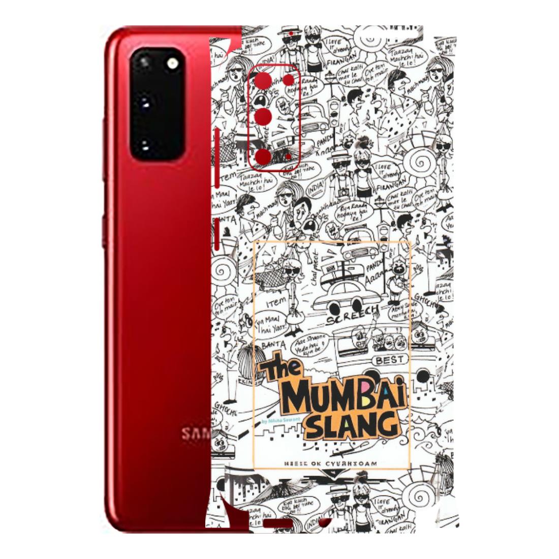 Samsung A/S Series Phone Skins (All Models) - The Mumbai Slang - Matte Finish (M-142) Samsung Galaxy S20