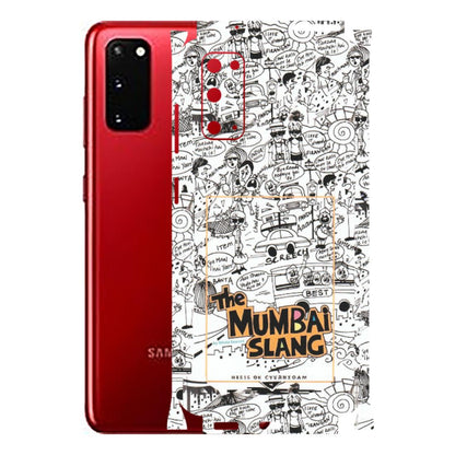 Samsung A/S Series Phone Skins (All Models) - The Mumbai Slang - Matte Finish (M-142) Samsung Galaxy S20