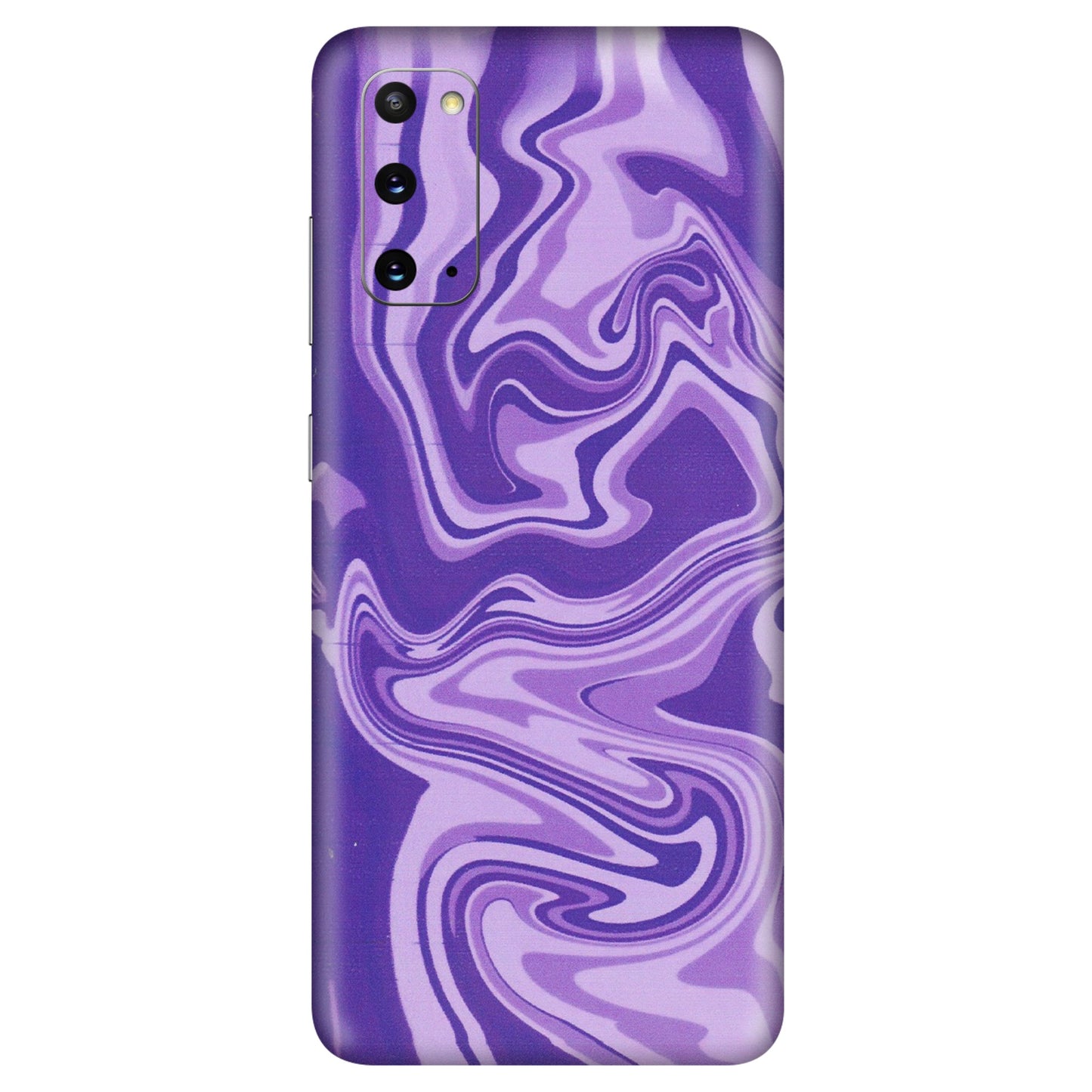 Samsung A/S Series Phone Skins (All Models) - Hazy Purple Nights - Matte Finish (M-14) Samsung Galaxy S20