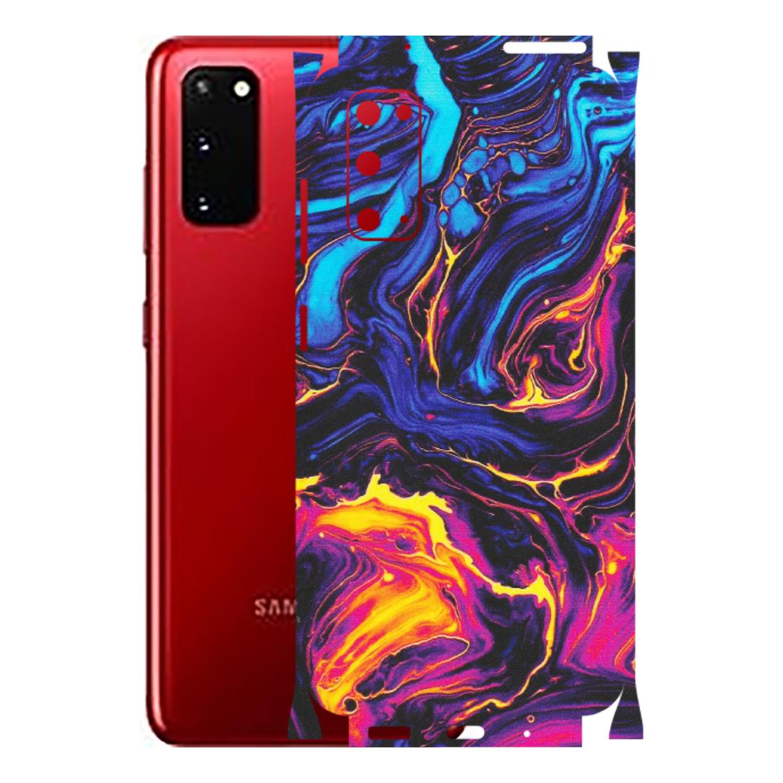 Samsung A/S Series Phone Skins (All Models) - Abstract Paint Classy - Matte Finish (M-15) Samsung Galaxy S20