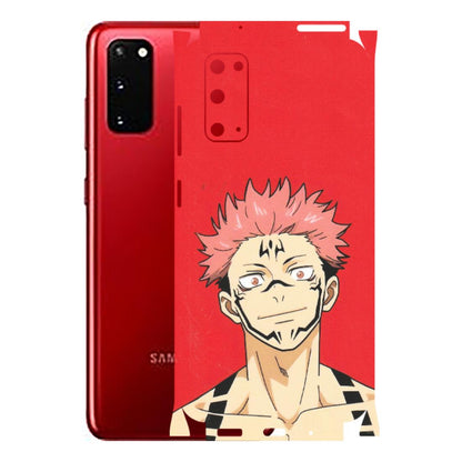 Samsung A/S Series Phone Skins (All Models) - Ryomen Sukuna Fun Anime - Matte Finish (M-153) Samsung Galaxy S20