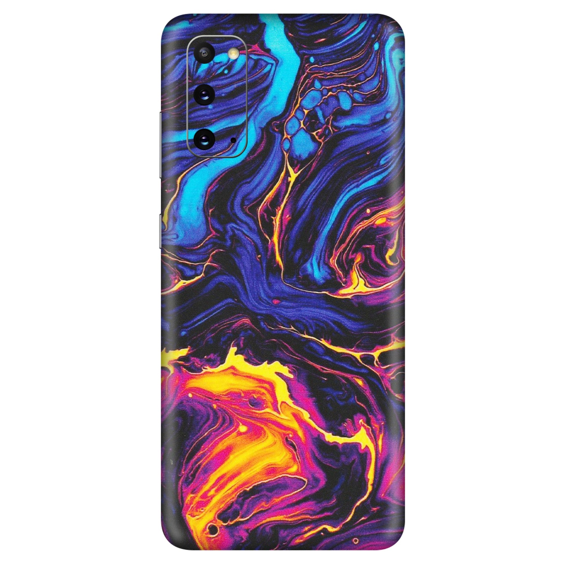Samsung A/S Series Phone Skins (All Models) - Abstract Paint Classy - Matte Finish (M-15) Samsung Galaxy S20