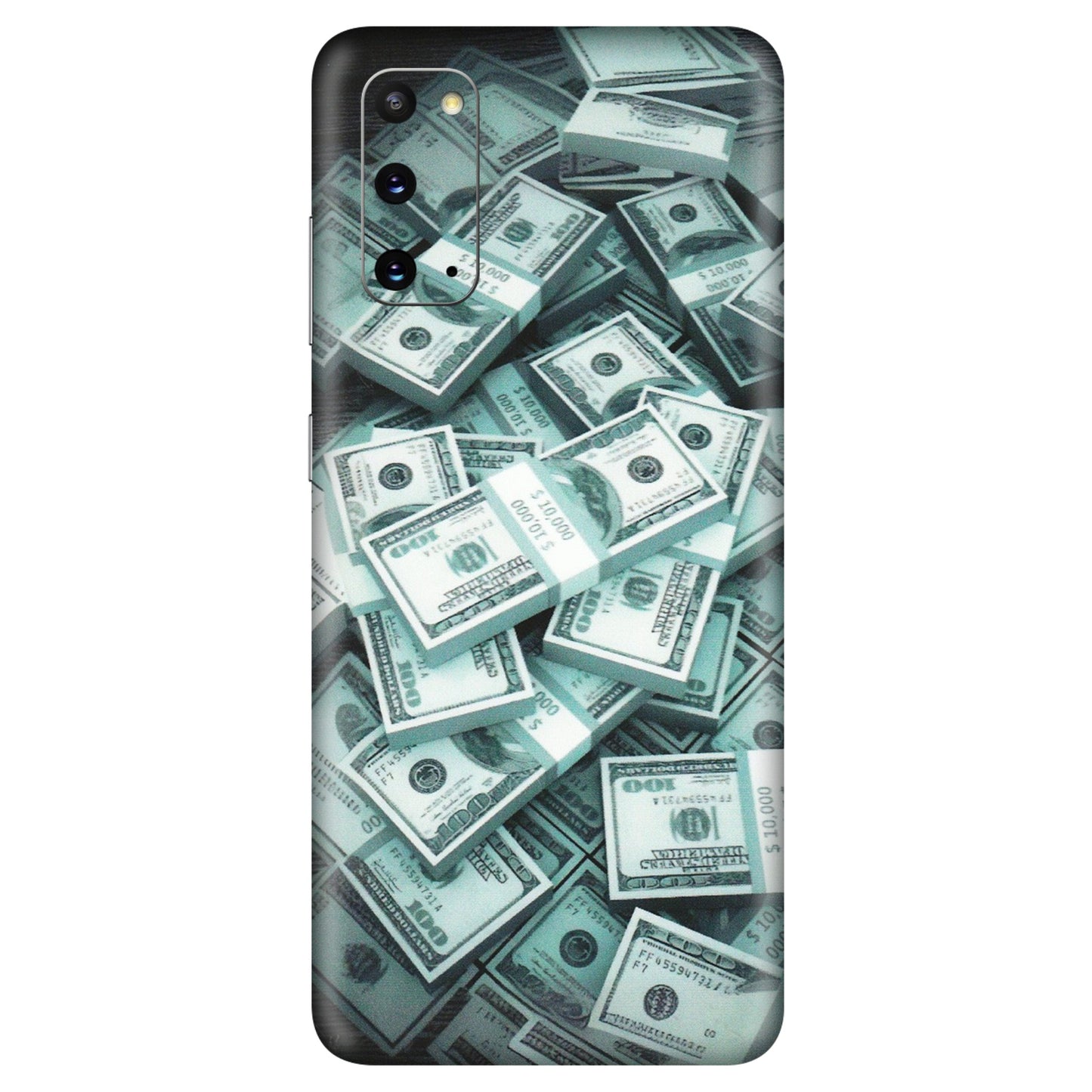 Samsung A/S Series Phone Skins (All Models) - Hundred Dollar Bill - Matte Finish (M-162) Samsung Galaxy S20
