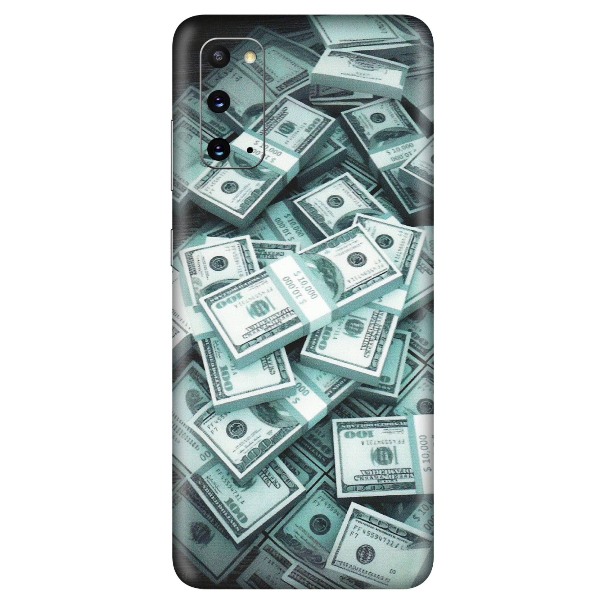 Samsung A/S Series Phone Skins (All Models) - Hundred Dollar Bill - Matte Finish (M-162) Samsung Galaxy S20