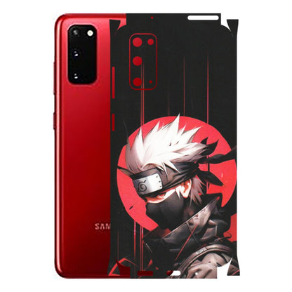 Samsung A/S Series Phone Skins (All Models) - Naruto Anime Blood - Matte Finish (M-170) Samsung Galaxy S20
