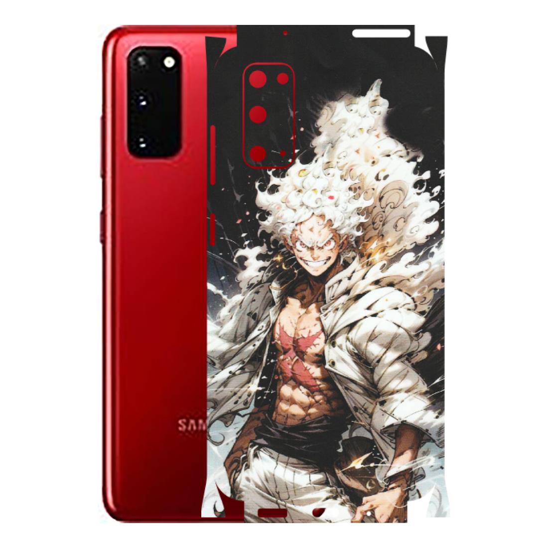 Samsung A/S Series Phone Skins (All Models) - Anime Angry Classy Character - Matte Finish (M-34) Samsung Galaxy S20