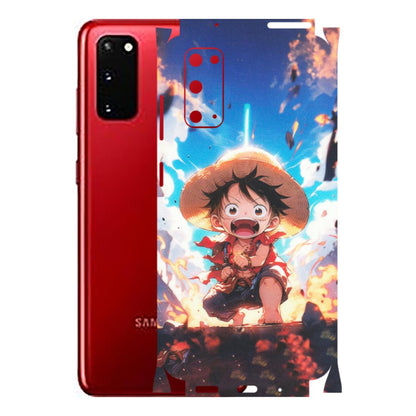 Samsung A/S Series Phone Skins (All Models) - Toon One Piece Cute Character - Matte Finish (M-35) Samsung Galaxy S20