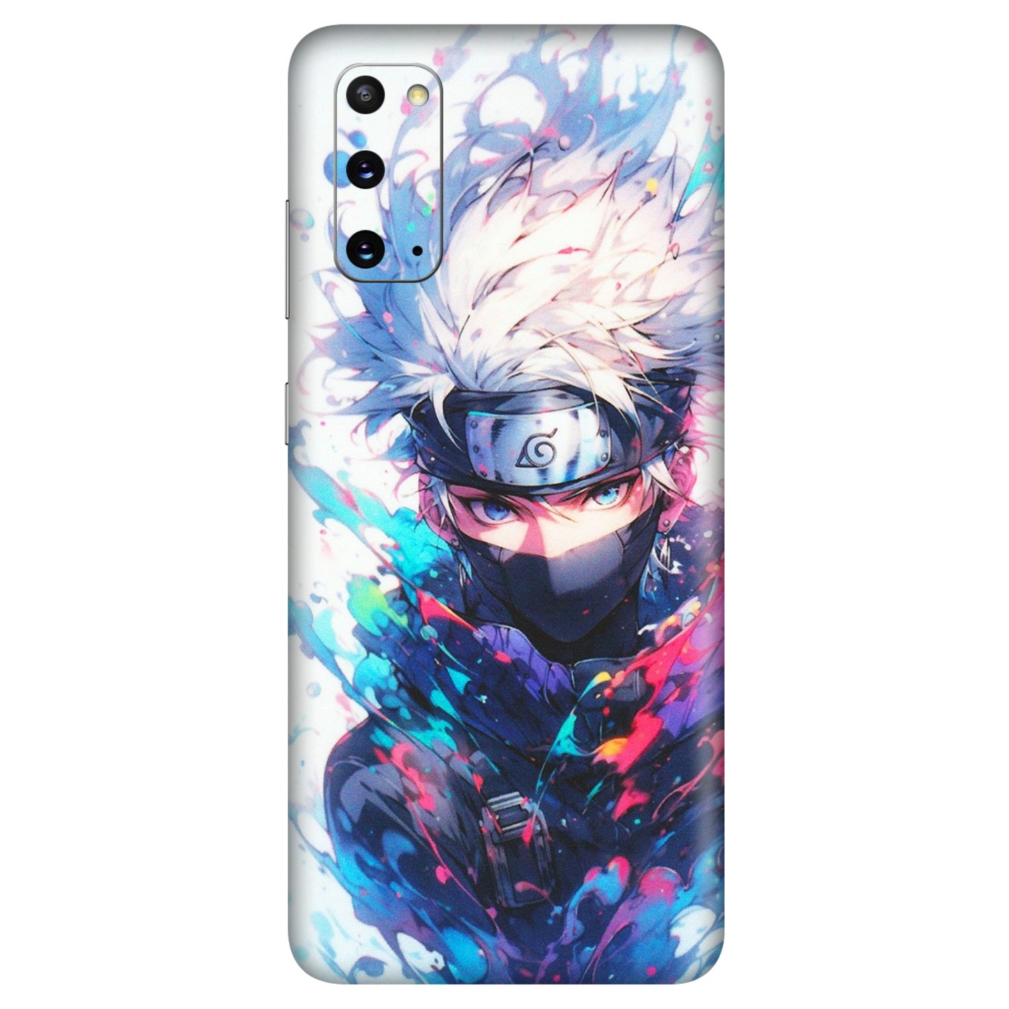 Samsung A/S Series Phone Skins (All Models) - Naruto Face Mask - Matte Finish (M-03) Samsung Galaxy S20