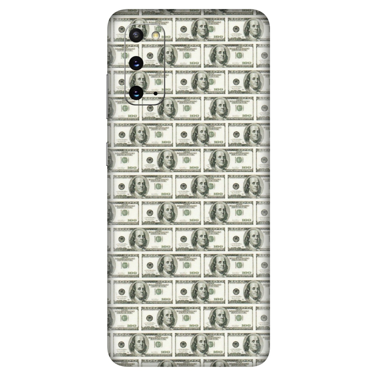 Samsung A/S Series Phone Skins (All Models) - I Love Dollars - Matte Finish (M-40) Samsung Galaxy S20