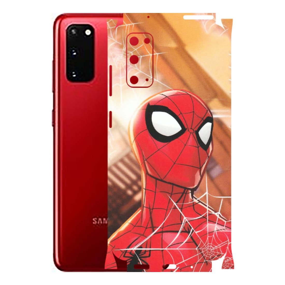 Samsung A/S Series Phone Skins (All Models) - Spiderman Face New - Matte Finish (M-41) Samsung Galaxy S20