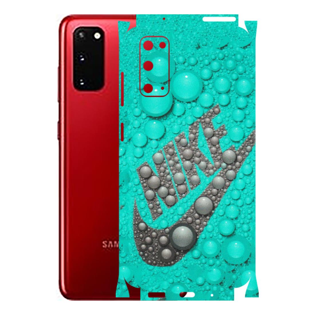 Samsung A/S Series Phone Skins (All Models) - Shoe Brand Bubbles - Matte Finish (M-42) Samsung Galaxy S20