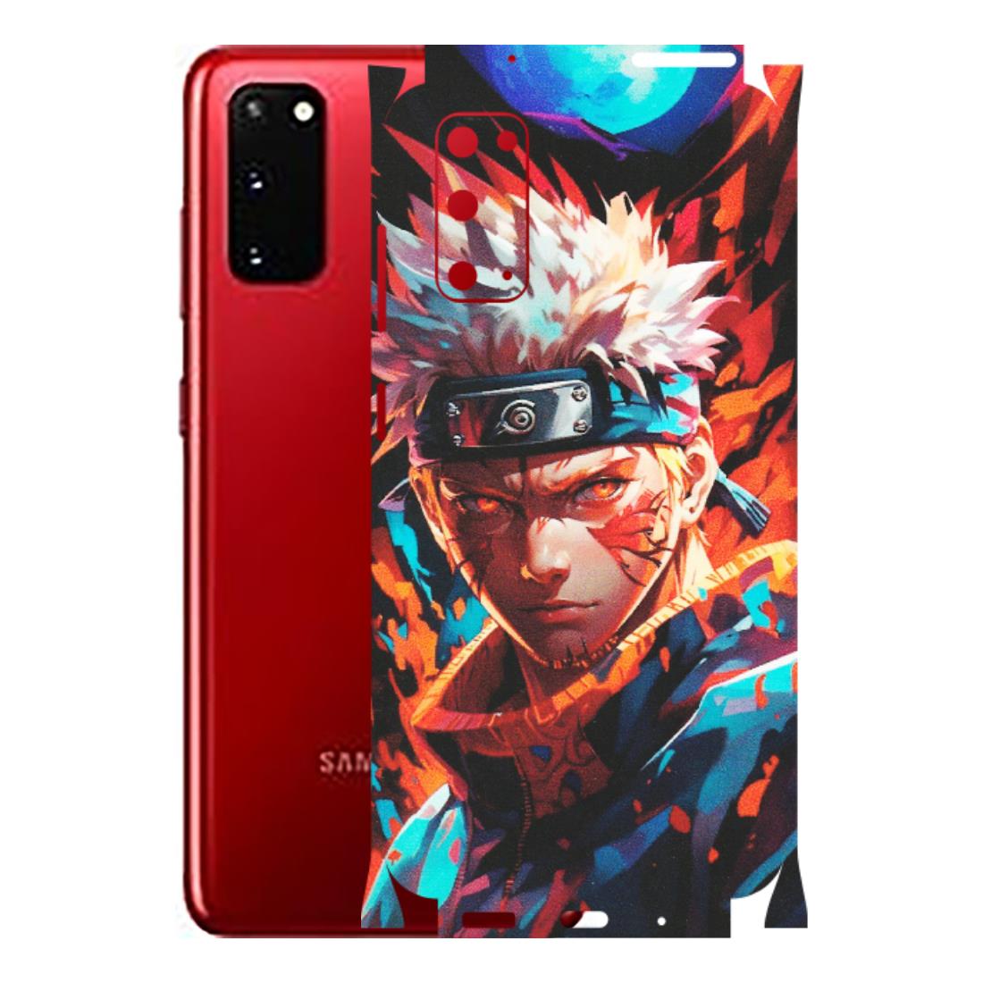 Samsung A/S Series Phone Skins (All Models) - Anime Ferocious Character - Matte Finish (M-44) Samsung Galaxy S20