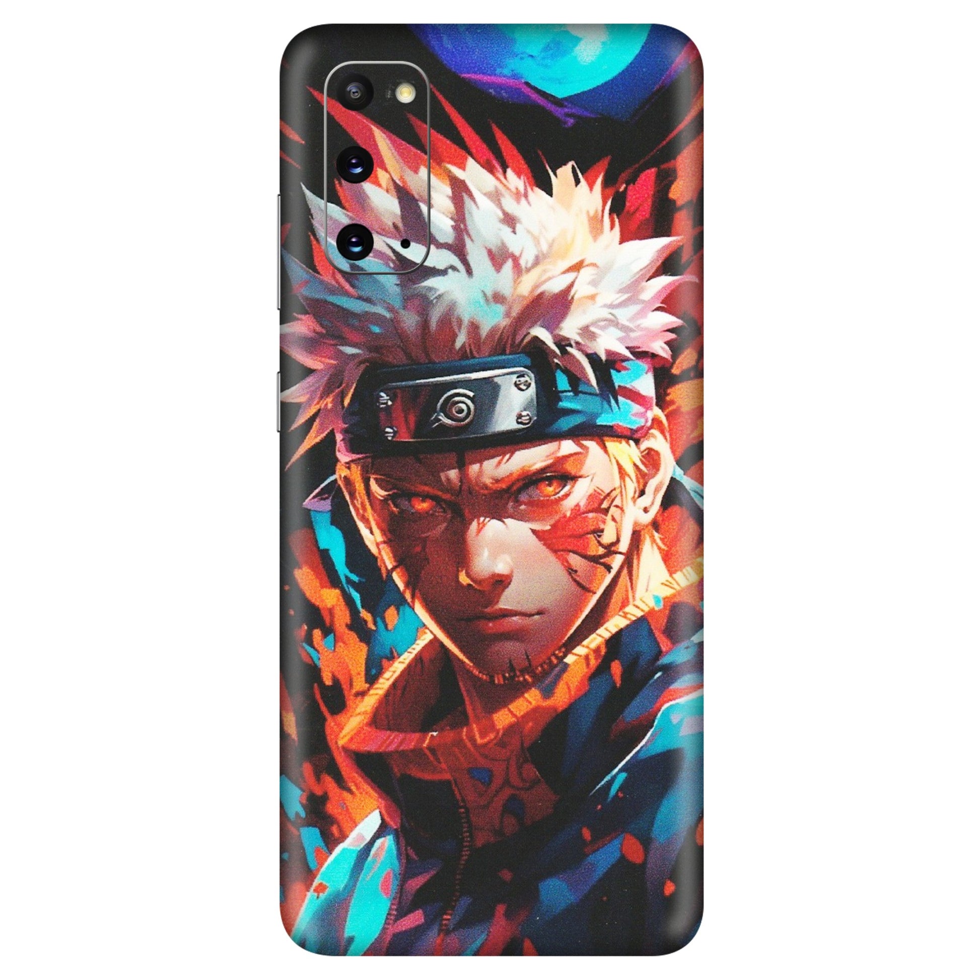 Samsung A/S Series Phone Skins (All Models) - Anime Ferocious Character - Matte Finish (M-44) Samsung Galaxy S20