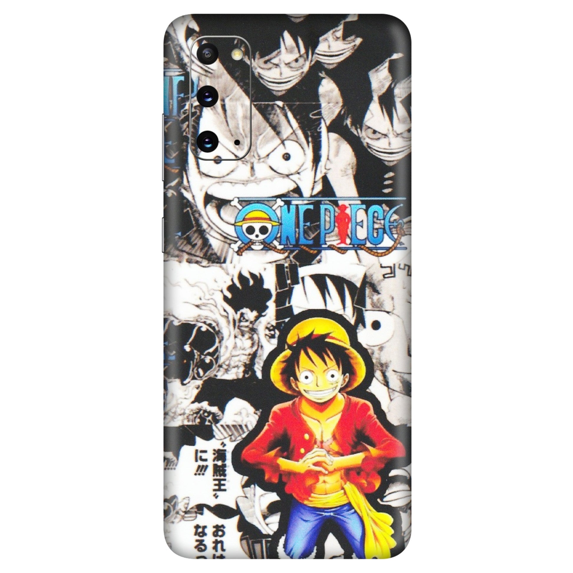 Samsung A/S Series Phone Skins (All Models) - One Piece B&W - Matte Finish (M-63) Samsung Galaxy S20