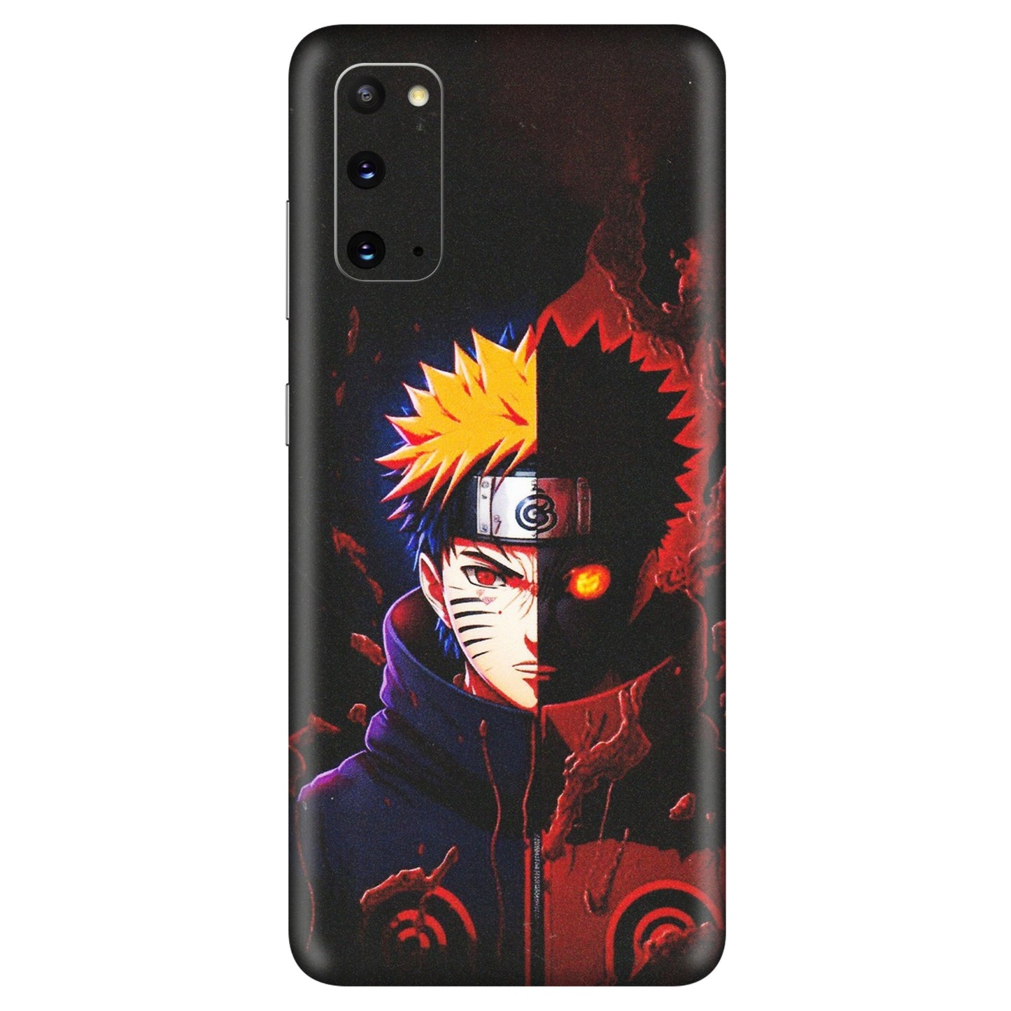 Samsung A/S Series Phone Skins (All Models) - Naruto X Evil - Matte Finish (M-70) Samsung Galaxy S20