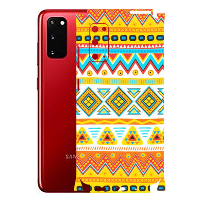 Samsung A/S Series Phone Skins (All Models) - Mexican Abstract - Matte Finish (M-71) Samsung Galaxy S20