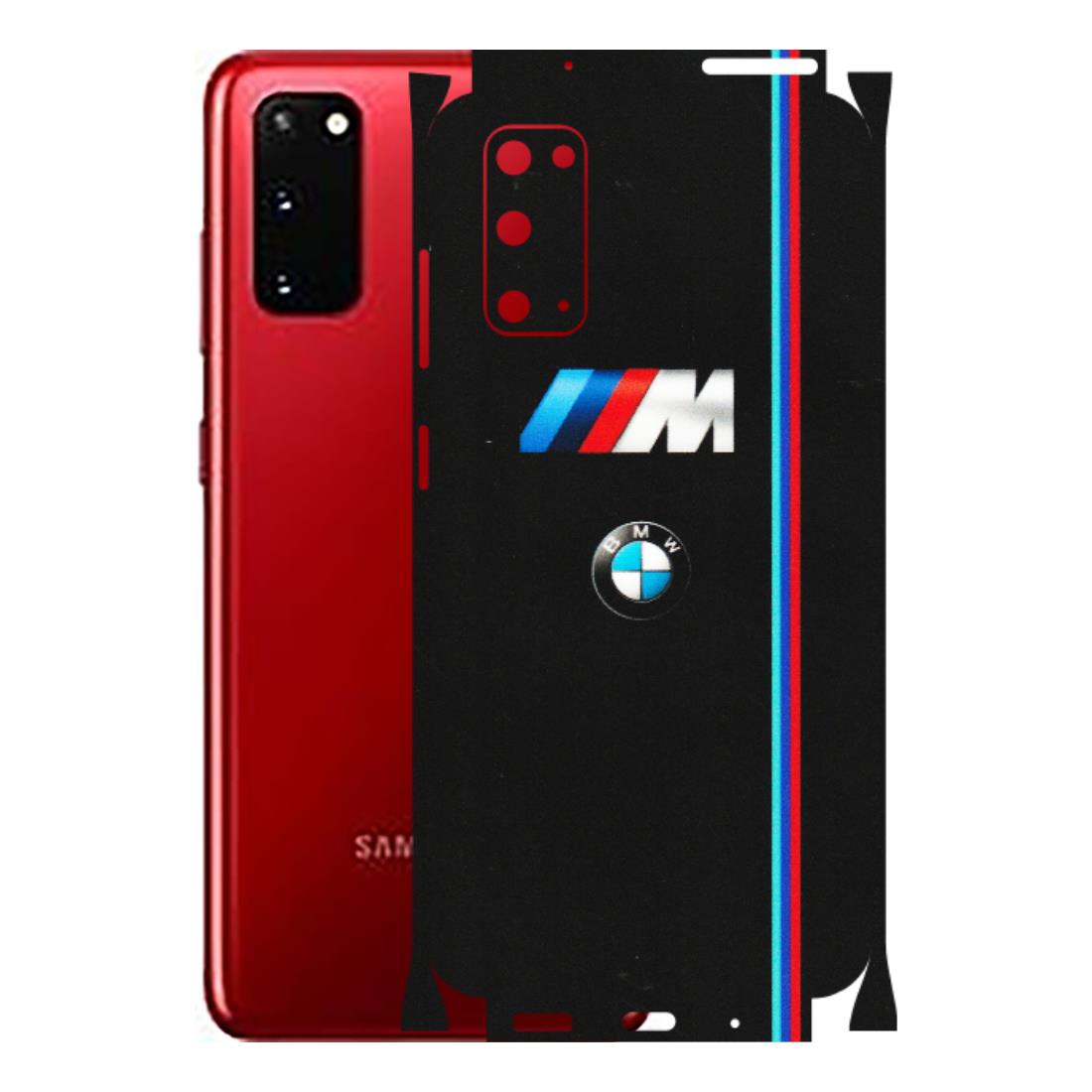 Samsung A/S Series Phone Skins (All Models) - Styling With Black BMW - Matte Finish (M-74) Samsung Galaxy S20