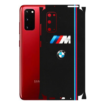 Samsung A/S Series Phone Skins (All Models) - Styling With Black BMW - Matte Finish (M-74) Samsung Galaxy S20