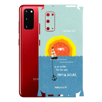 Samsung A/S Series Phone Skins (All Models) - A Beautiful Sunset of Hope - Matte Finish (M-75) Samsung Galaxy S20
