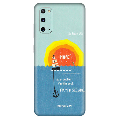 Samsung A/S Series Phone Skins (All Models) - A Beautiful Sunset of Hope - Matte Finish (M-75) Samsung Galaxy S20