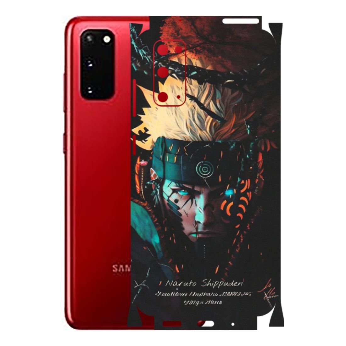 Samsung A/S Series Phone Skins (All Models) - Naruto Shippuden - Matte Finish (M-76) Samsung Galaxy S20