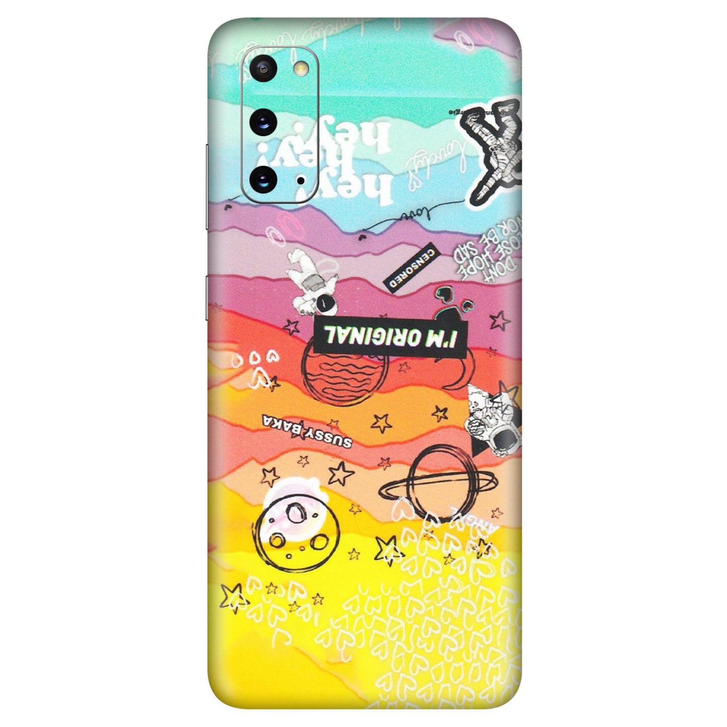 Samsung A/S Series Phone Skins (All Models) - The Original Astronaut - Matte Finish (M-79) Samsung Galaxy S20