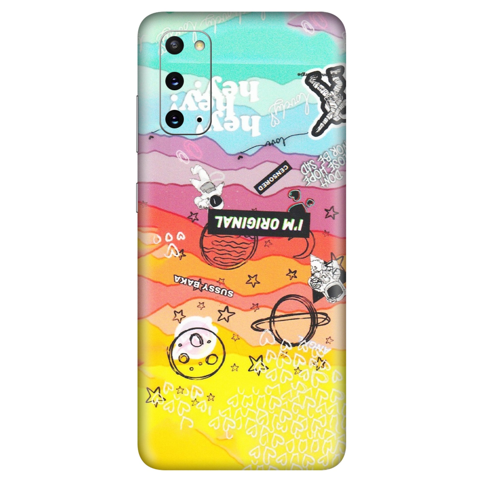 Samsung A/S Series Phone Skins (All Models) - The Original Astronaut - Matte Finish (M-79) Samsung Galaxy S20