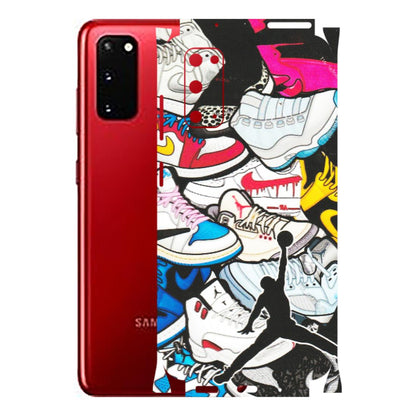 Samsung A/S Series Phone Skins (All Models) - Jordan Sneakers Fan - Matte Finish (M-80) Samsung Galaxy S20