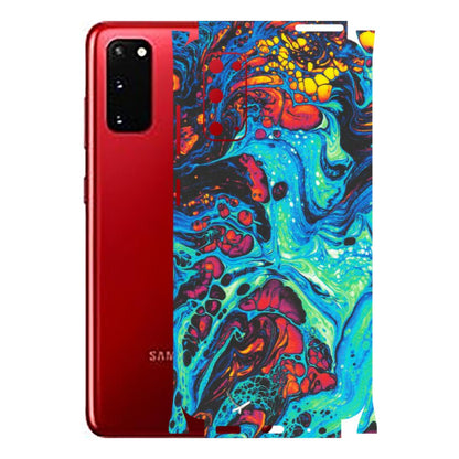Samsung A/S Series Phone Skins (All Models) - Majestic Galactic Marbel - Matte Finish (M-85) Samsung Galaxy S20